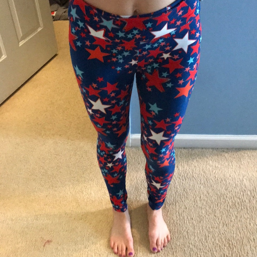 Lularoe 4th of July leggings